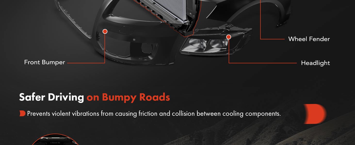 Radiator Core Support for Tesla Model S/X