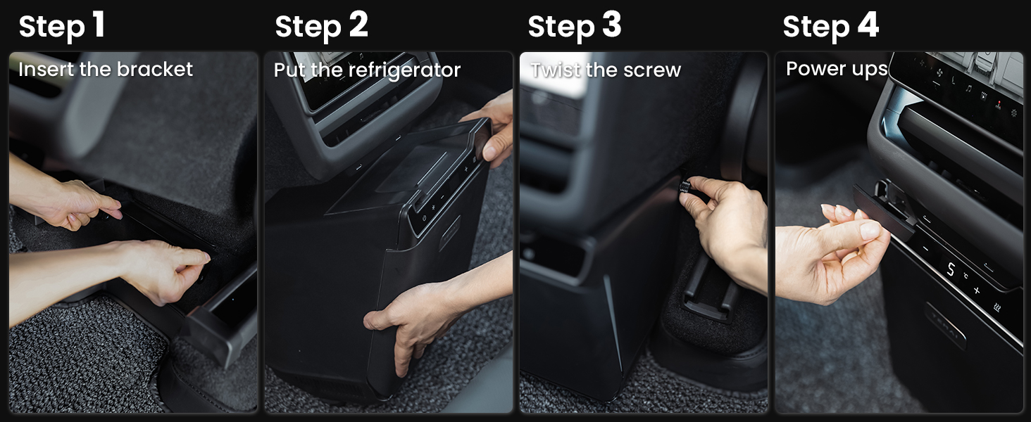 Rear Console Refrigerator for Tesla Model Y Juniper