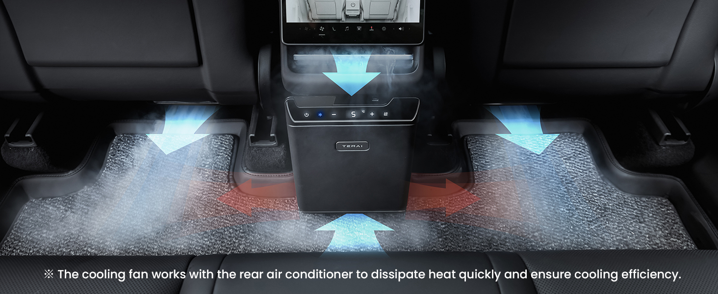 Rear Console Refrigerator for Tesla Model Y Juniper