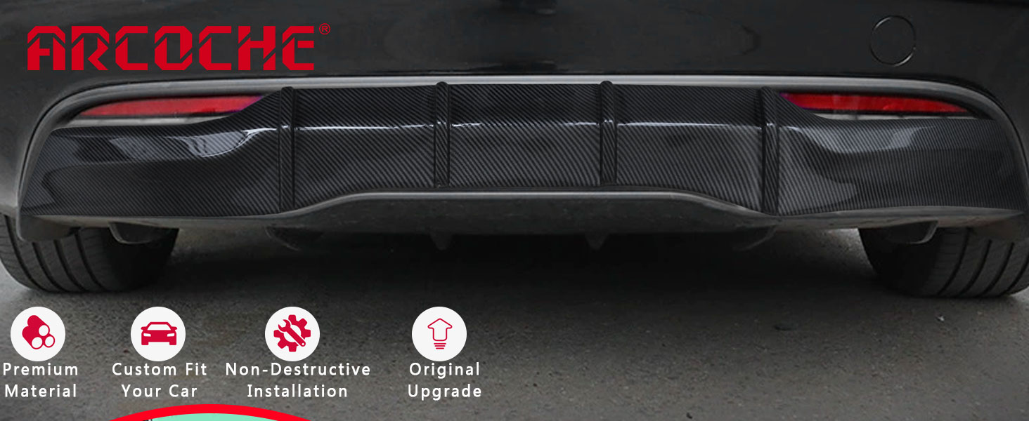 Rear Diffuser for Tesla Model 3 Highland