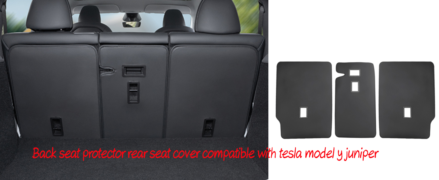 Rear Seat Back Protectors for Tesla Model 3/Y