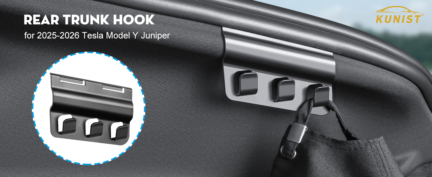 Rear Trunk Hooks for Tesla Model 3/Y
