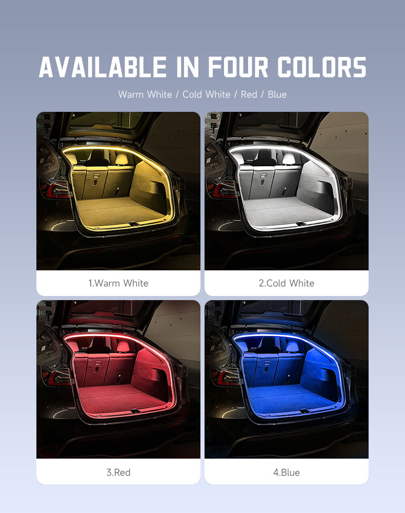 Rear Trunk LED Light Strip for Tesla Model Y