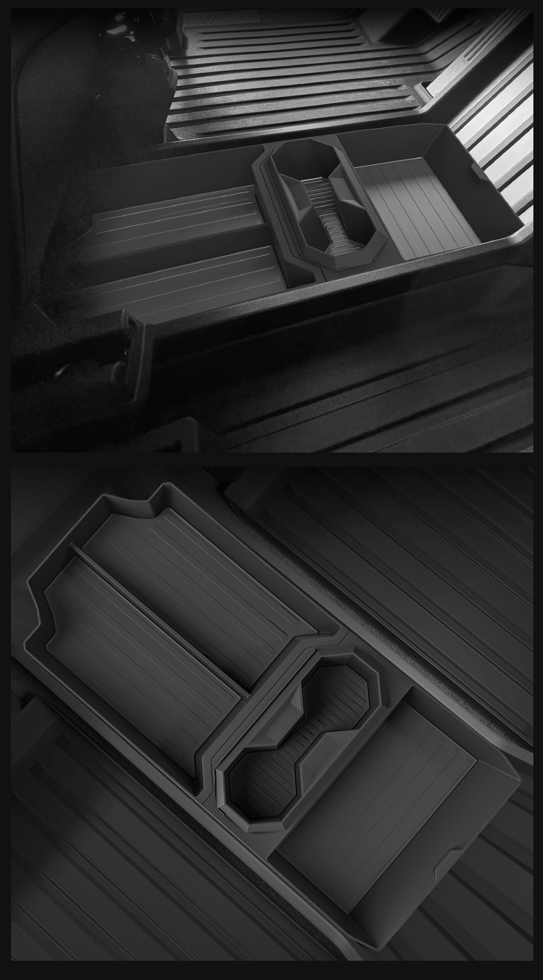 Lower Center Console Storage Tray for Tesla Cybertruck