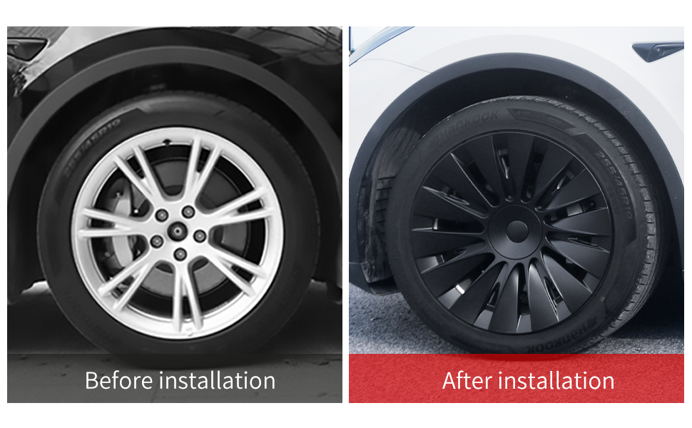 Single Wheel Cover for Tesla Model 3/Y