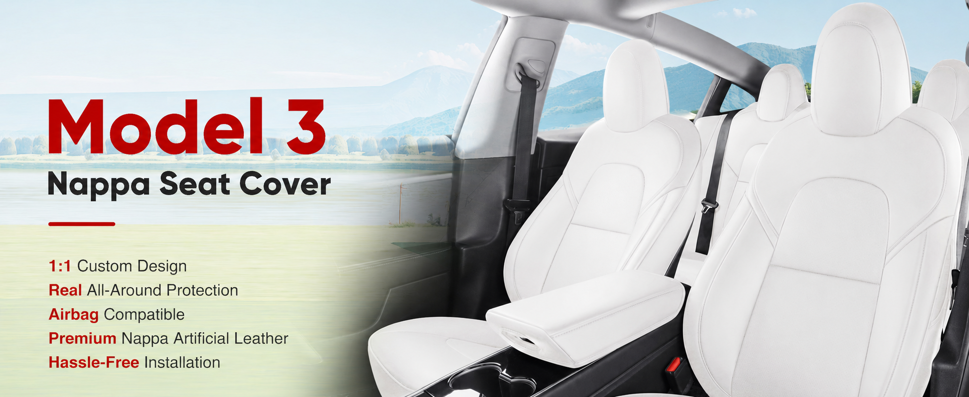 Seat Covers for Tesla Model 3/Y
