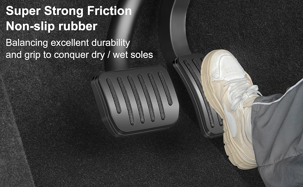Silver Foot Pedal Pad Accessories