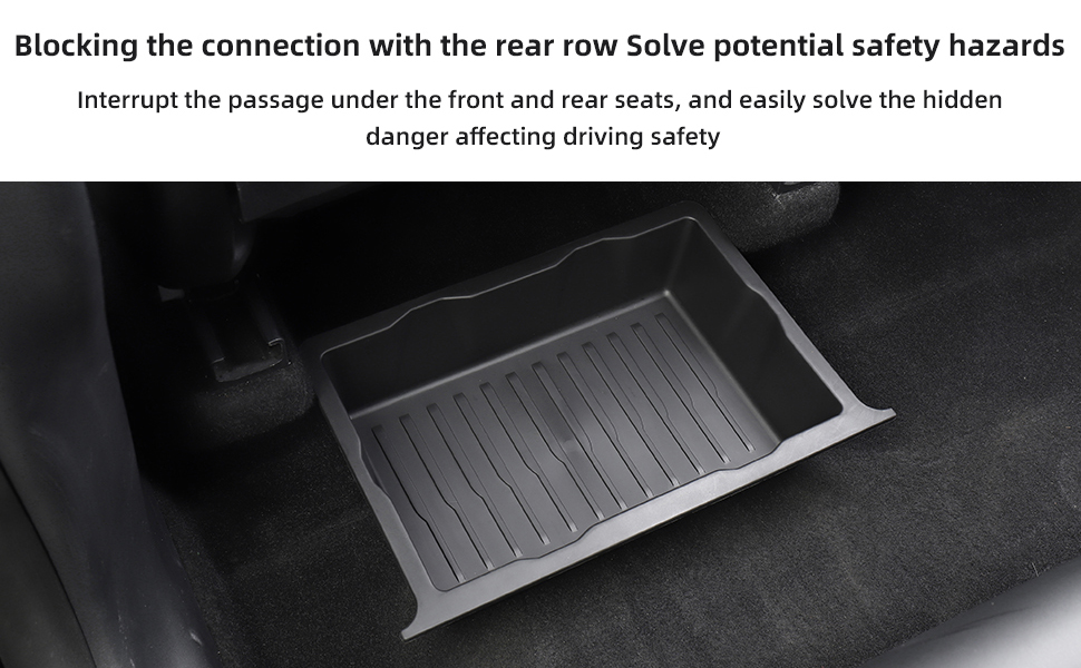 Under-Seat Storage Box for Tesla Model X/Y
