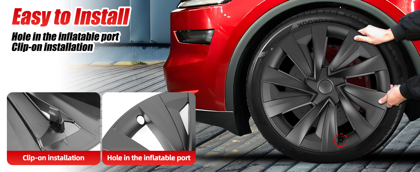 Wheel Covers for Tesla Model Y and Model 3