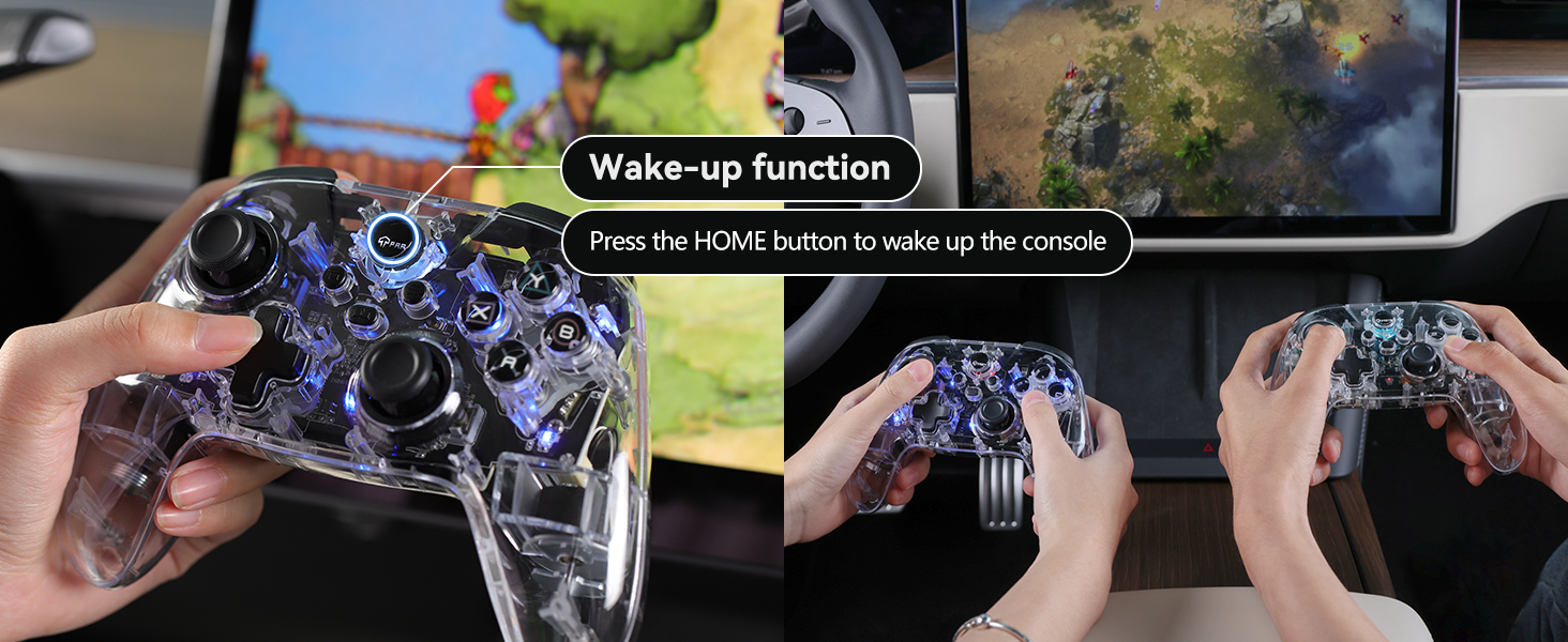 Wireless Game Controller for Tesla