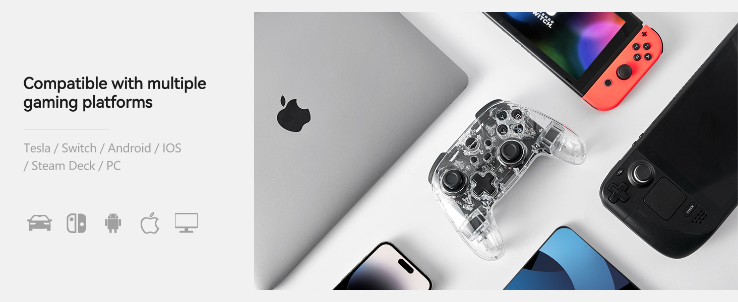 Wireless Game Controller for Tesla